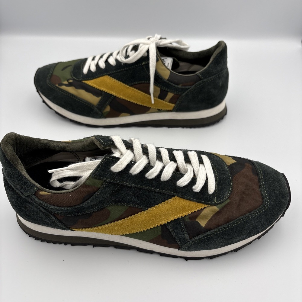Norman Walsh Unisex Classic Suede Camo Retro Trainer Shoe US Size 8/EU 41/UK 7 - Picture 5 of 9